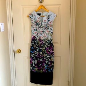 Ted Baker Tiha Entangled Enchantment Midi Dress